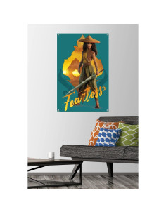 Póster de Pared Disney Raya y el Último Dragón 56.7x86.4cm 2