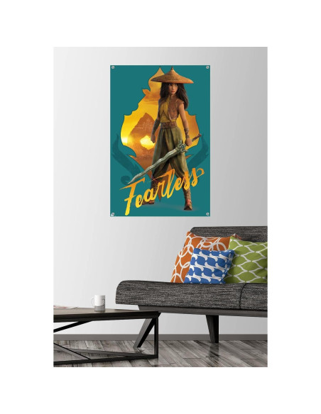 Póster de Pared Disney Raya y el Último Dragón 56.7x86.4cm