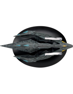 Modelo Transportador Tholian Clase Recluse Eaglemoss 11.4cm 2