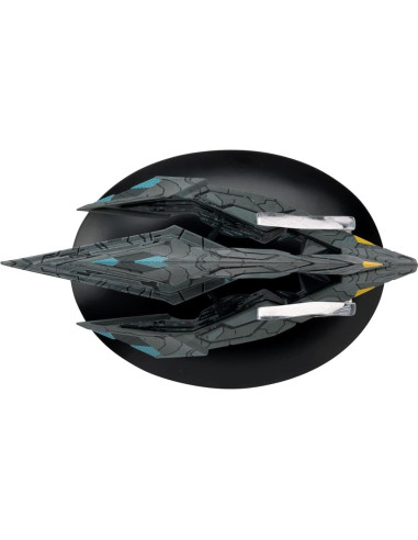 Modelo Transportador Tholian Clase Recluse Eaglemoss 11.4cm