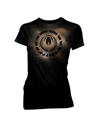 Camiseta Ajuste Junior Battlestar Galactica Mujer M