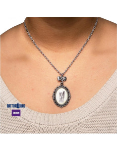 Collar Cameo Ángel Llorón Doctor Who - Licencia Oficial 55.88 cm 2