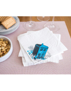 Juego de Servilletas Doctor Who TARDIS 20 Piezas Underground Toys 2