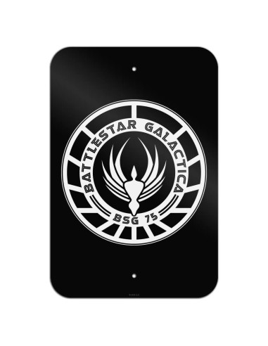 Señal de Metal Battlestar Galactica 15.3x22.9 cm Graphics & More