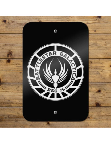 Señal de Metal Battlestar Galactica 15.3x22.9 cm Graphics & More