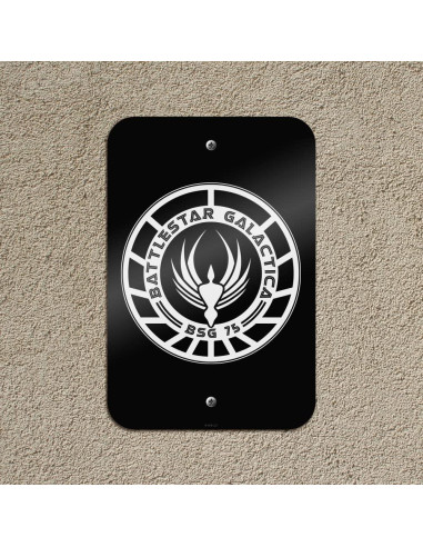 Señal de Metal Battlestar Galactica 15.3x22.9 cm Graphics & More