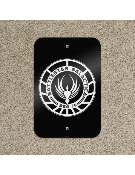 Señal de Metal Battlestar Galactica 15.3x22.9 cm Graphics & More
