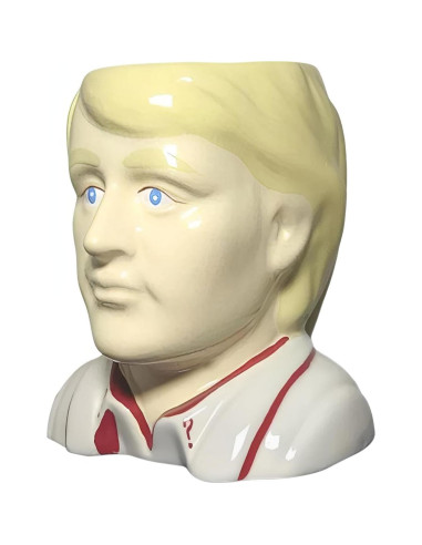 Taza 3D Doctor Who 5to Doctor Peter Davison Cerámica 325ml