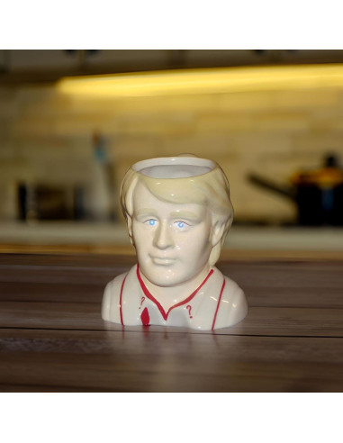 Taza 3D Doctor Who 5to Doctor Peter Davison Cerámica 325ml