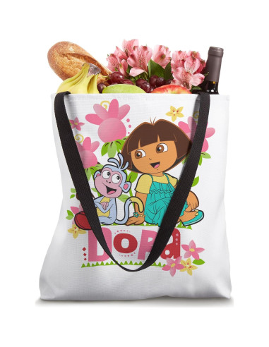 Bolsa Tote Colorida Dora la Exploradora 40.6x40.6cm