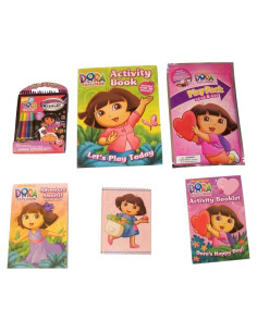 Conjunto de Actividades Dora la Exploradora - 6 Artículos