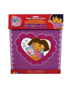 Juego de 4 Impresiones de Pared Dora la Exploradora 29.21 cm