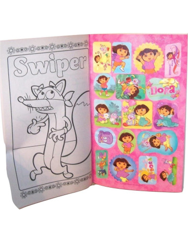Conjunto de Regalo de Actividades Dora la Exploradora - 5 Artículos