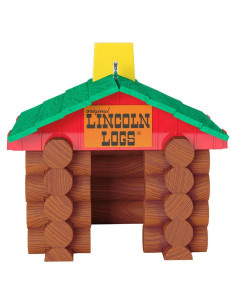 Adorno Navideño Hallmark Lincoln Logs 1595QXI1392 5.84cm