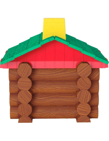Adorno Navideño Hallmark Lincoln Logs 1595QXI1392 5.84cm