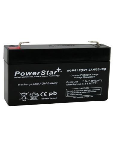 Batería de Respaldo SLA 6V 1.2AH GE Simon & XT