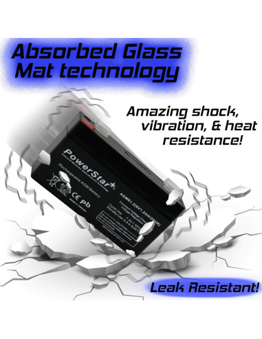 Batería de Respaldo SLA 6V 1.2AH GE Simon & XT