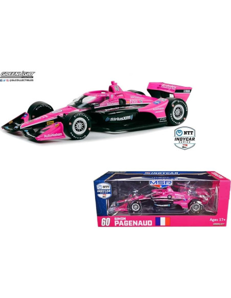 Auto a Escala 1:18 Greenlight Simon Pagenaud 2023 IndyCar