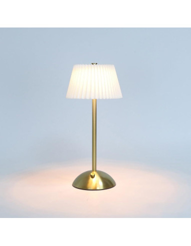 Lámpara de Mesa LED Inalámbrica JHPGEOE Regulable 3 Niveles