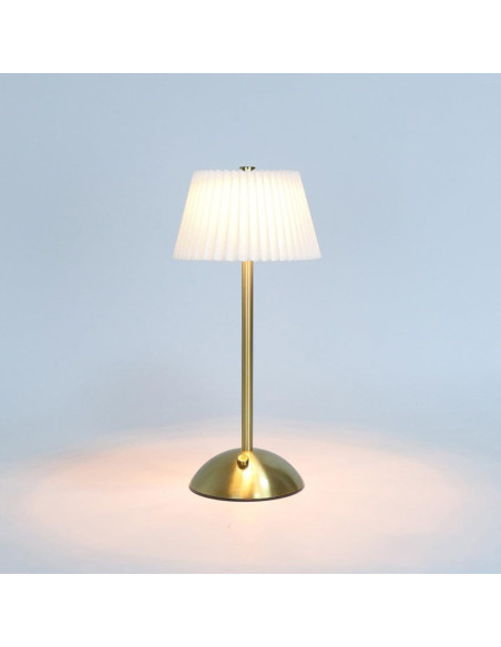 Lámpara de Mesa LED Inalámbrica JHPGEOE Regulable 3 Niveles