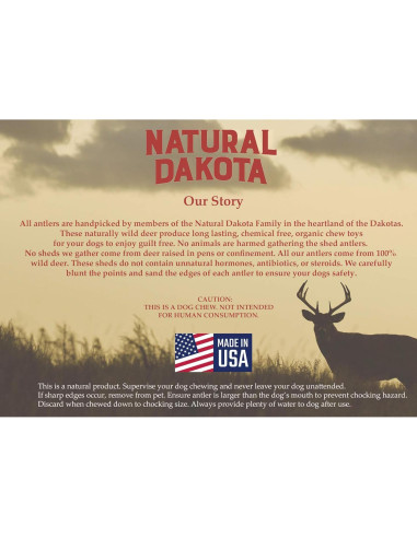 Juguete Masticable Natural para Cachorros Natural Dakota Mediano