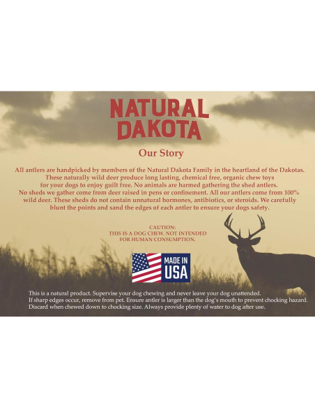 Juguete Masticable Natural para Cachorros Natural Dakota Mediano