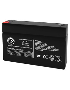 Batería AJC 6V 1.3Ah Compatible con Alarma GE Simon