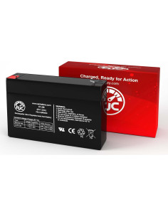 Batería AJC 6V 1.3Ah Compatible con Alarma GE Simon 2