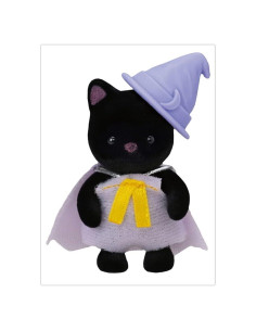 Calcomanía de Vinilo BKR Graphics Gato Negro Bruja 12.7cm