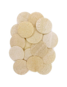 Esponjas Faciales Exfoliantes de Loofah Mr.Cui'shop - 18 Pcs