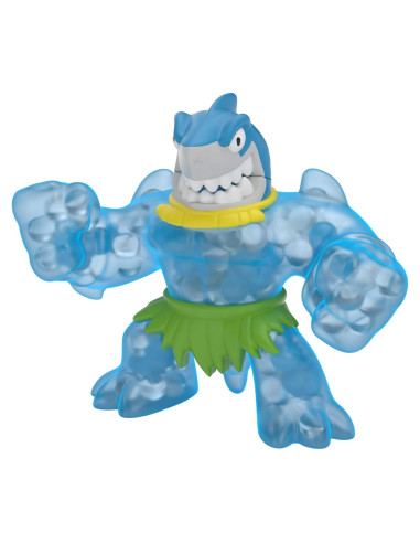 Figura de Acción Goo Jit Zu Thrash el Tiburón Poder Dino 13.9 cm