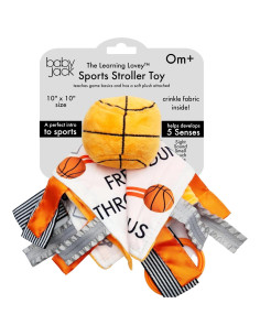 Juguete de Etiqueta para Bebés Baby Jack - Baloncesto NBA - Suave y Seguro - Libre de BPA 2