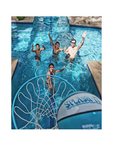 Aro de Baloncesto para Piscina Dunn-Rite Splash & Shoot 18"