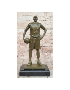 Escultura de Bronce Pouplar NBA 36.83 cm Firmada y Numerada