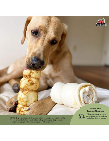 Rollos de Mejilla de Res Redbarn 25 Unidades Glaseados Pollo Zanahoria