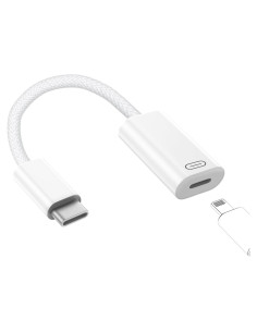 Adaptador Lightning a USB C TechMatte para iPhone 16/15 y Android