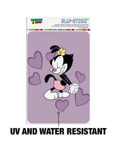 Adhesivo Animaniacs Corazones de Puntos 15.24x10.16 cm 2