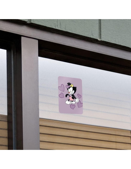 Adhesivo Animaniacs Corazones de Puntos 15.24x10.16 cm