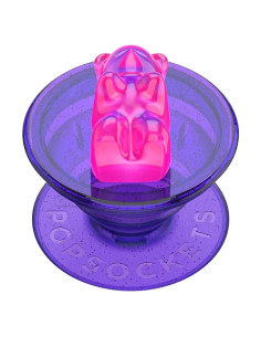PopSockets Agarre Adhesivo para Teléfono Morado Bon Bon