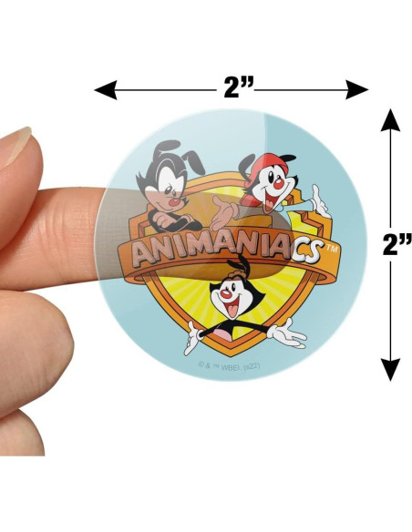 Stickers de Scrapbooking Animaniacs - 18 Piezas de Vinilo