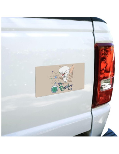 Adhesivo Pinky y El Cerebro - Graphics and More 19.3x10.2cm