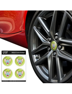 Calcomanías de Tapa de Rueda Pinky y el Cerebro - Graphics & More 2