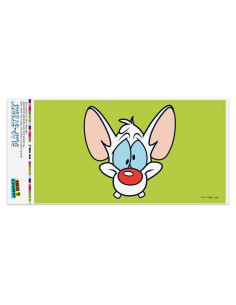 Calcomanía Pinky y el Cerebro Graphics and More 19.3x10.2cm