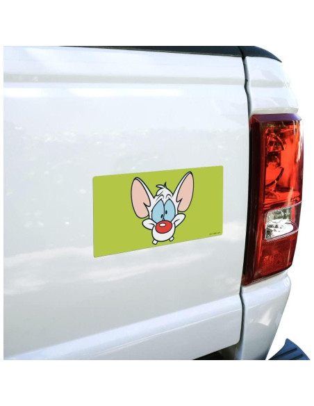 Calcomanía Pinky y el Cerebro Graphics and More 19.3x10.2cm