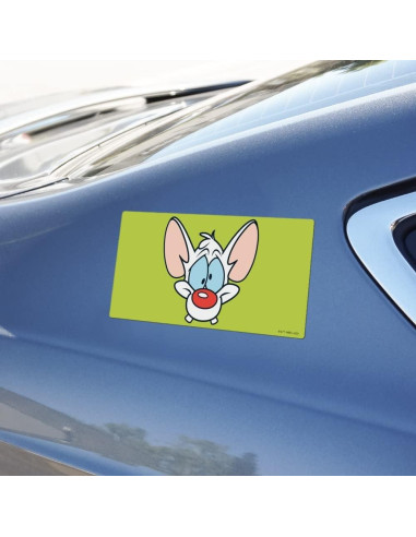 Calcomanía Pinky y el Cerebro Graphics and More 19.3x10.2cm