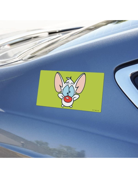 Calcomanía Pinky y el Cerebro Graphics and More 19.3x10.2cm