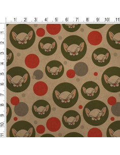 Papel de Regalo Kraft Pinky y el Cerebro 91x183cm 2