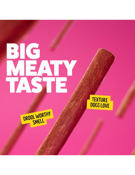 Golosinas para Perros Bonkers Zoomers Sabor Carne BBQ 159g