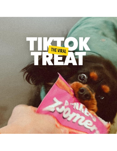 Golosinas para Perros Bonkers Zoomers Sabor Carne BBQ 159g