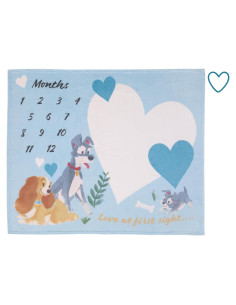 Manta de Bebé NoJo La Dama y el Vagabundo 127x101 cm